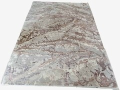Hand-knotted Silk & Wool Rug proximally s 5’6″ X 7’6″