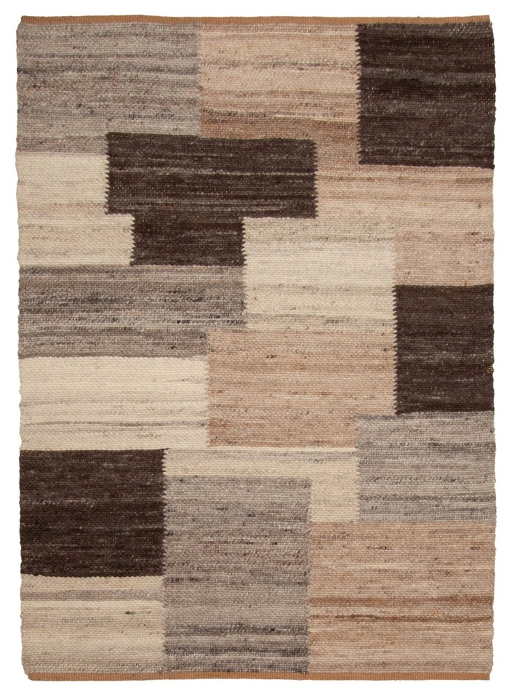 Vintage 5'4" x 7'7" Traditional Wool Hand Woven Oriental Area Rug