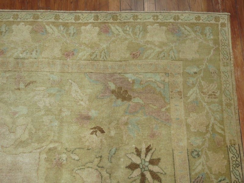 Vintage Turkish Oushak Ushak Rug Size 7'11''x12'1'' gallery