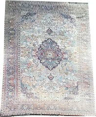A Stunning Vintage Mansion 12′ x 18′ Size All Silk 400+ KPSI Silk Rug