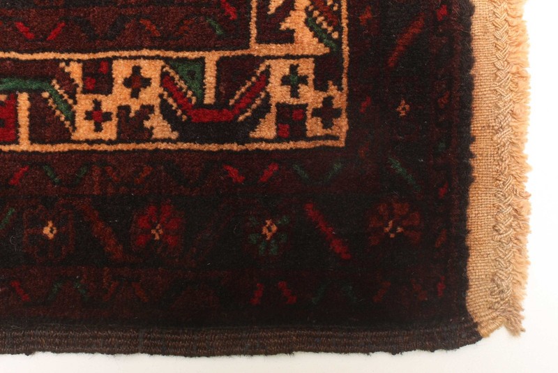 Vintage Traditional Hand-Knotted Area Rug 3'1" x 4'6" Oriental Wool Carpet gallery