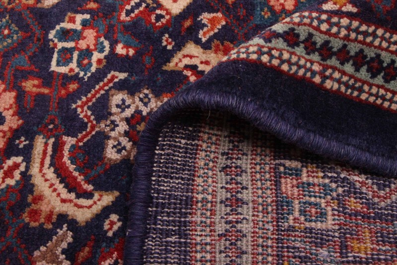 Vintage Hand-knotted Runner Rug 3'8" x 9'1" Traditional Oriental Wool Carpet gallery