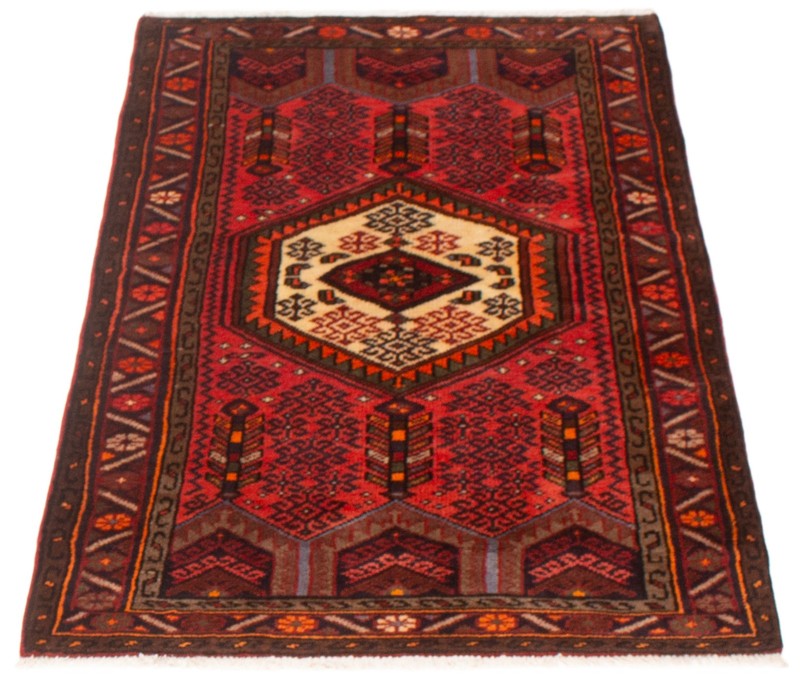 Vintage Hand-Knotted Area Rug 3'4" x 5'6" Traditional Oriental Wool Carpet gallery