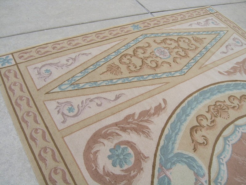 Vintage Hokanson Custom Made Rug Carpet Traditional Hollywood Regency 9x14 ft gallery