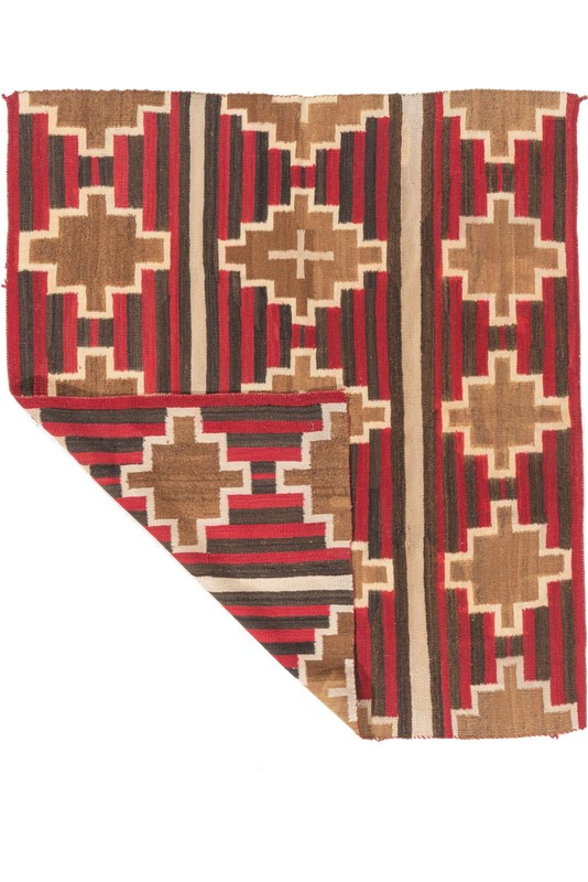 Antique Navajo Rug 5'1 X 5'8 E21575 gallery