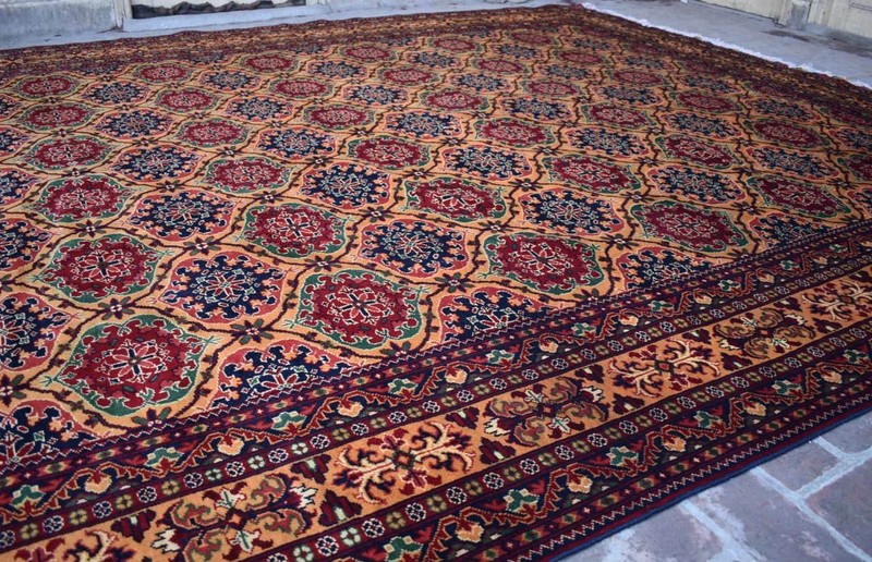 Oversized Large Afghan Turkmen Area Rug 10x16 Fine Geometric Traditional Carpet gallery