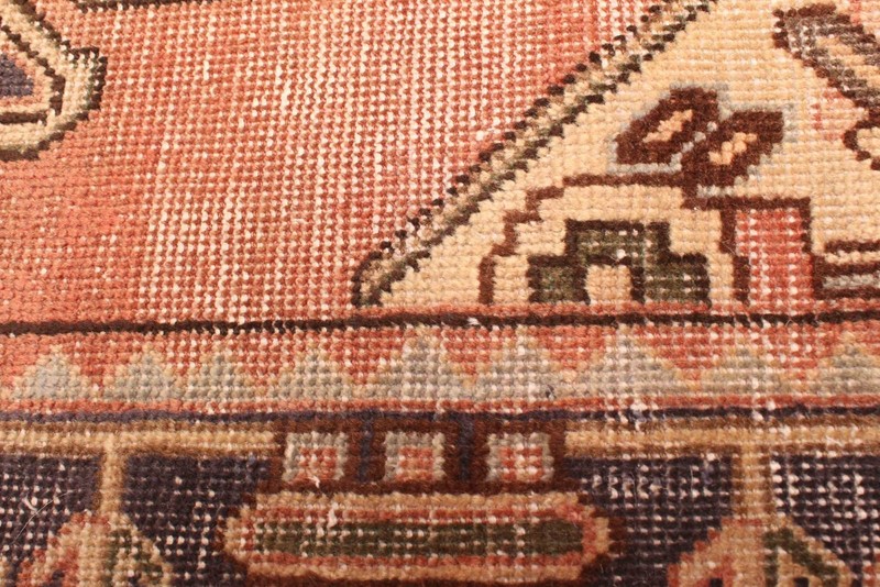 Vintage Traditional Hand-Knotted Area Rug 4'11" x 8'2" Oriental Wool Carpet gallery