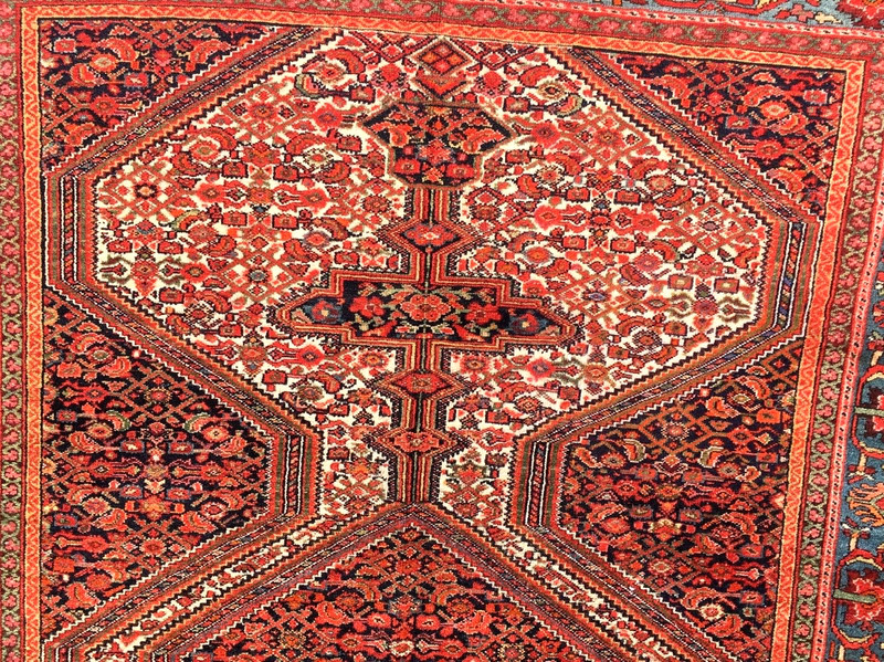 ANTIQUE MISHIN MALAYER . Circa : 1910 Size : 4' 2" x 6' 6" gallery