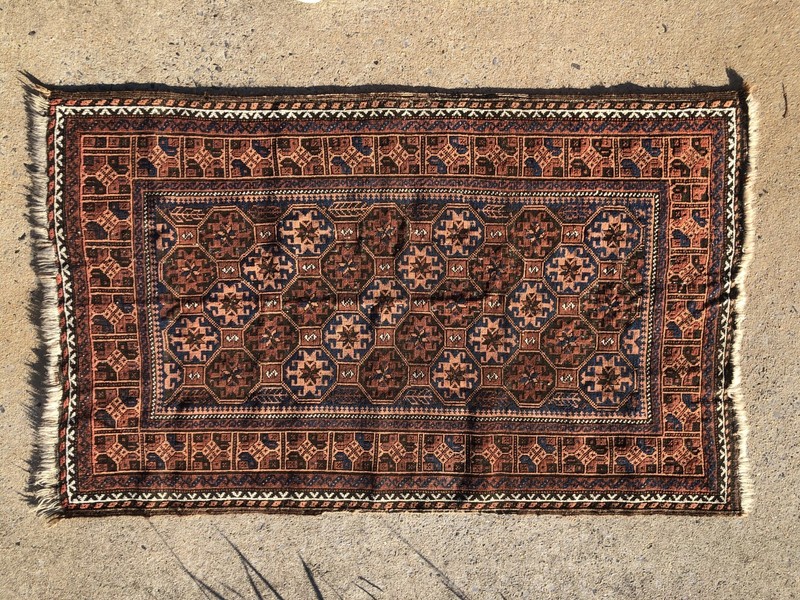 Antique Timuri Rug, Natural Dyes, c.1900 | 2'8.5"×4'7" gallery