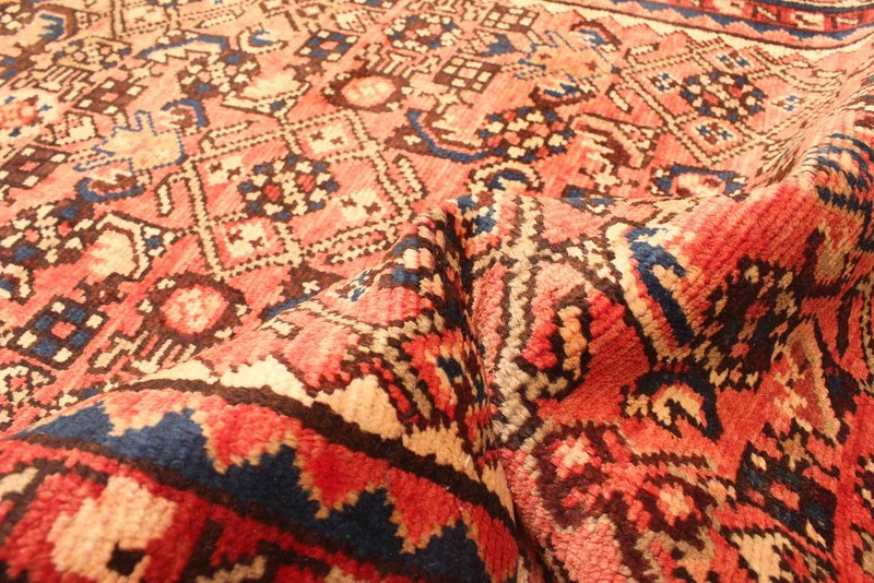 3'3" x 9'6" Vintage Hand-knotted Runner Rug Traditional Oriental Wool Carpet gallery
