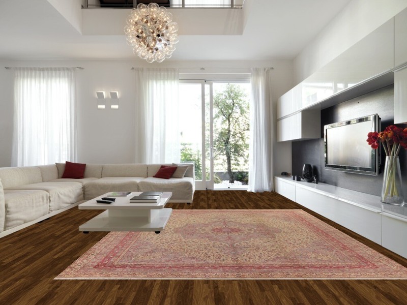 Large Rug 12x15 ft.Antique Floral Sivas Turkish Handmade Living Room Area Rug gallery