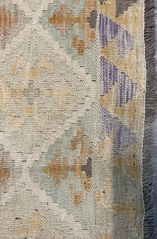Vintage Kilim Traditional Hand Made Oriental Wool Kilim 5ftx3.2ft 148cmx100cm gallery