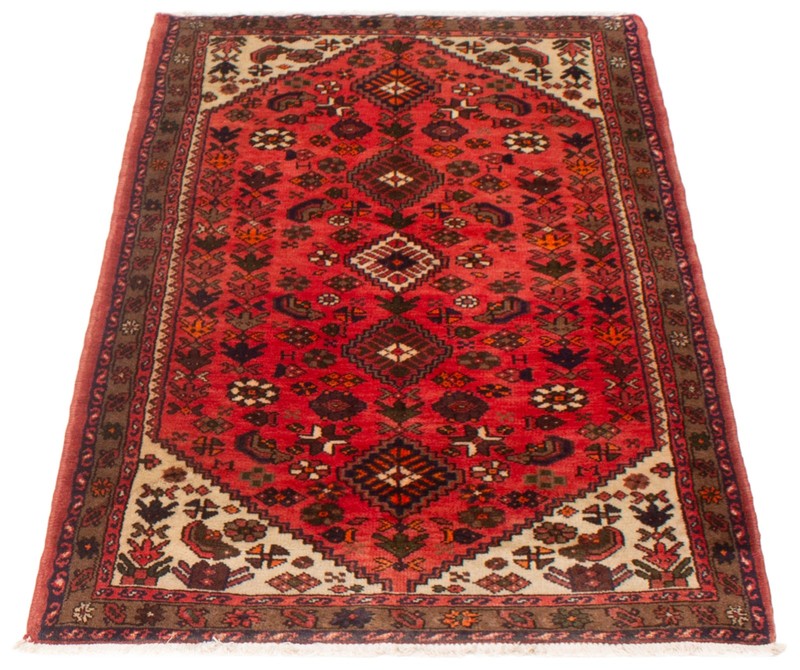 Traditional Vintage Hand-Knotted Area Rug 3'7" x 5'11" Oriental Wool Carpet gallery