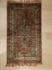 Antique 41″ x 24″ Accent Rug Handmade Tapestry