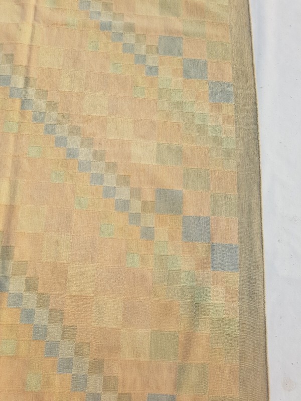 Vintage Traditional Handcrafted Geometric Kilim Rug for Home Décor 263x164 cm gallery
