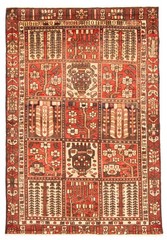 Traditional Vintage Hand-Knotted Area Rug 4’2″ x 6’5″ Oriental Wool Carpet