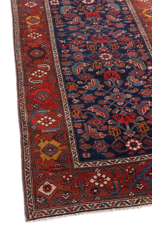 Vintage Circa 1920 Red Hand Knotted Oriental Runner Rug 3'2 X 19'11 E25345 gallery