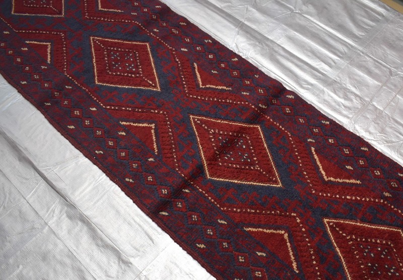 2x11 Vintage Mushwani Runner Rug Afghan Tribal Wool Persian Style Hallway Carpet gallery