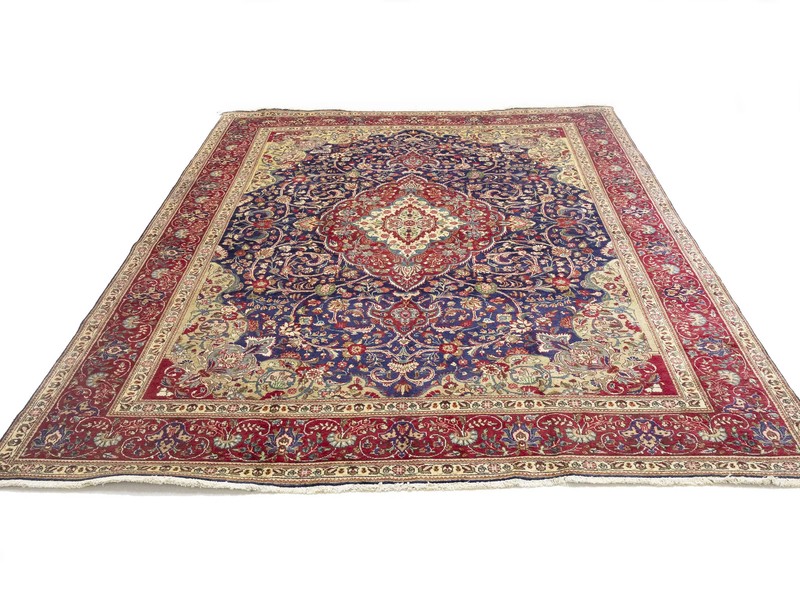 10x12'5 ft Semi-Antique Handmade Floral Vintage Area Rug Oriental Decor Carpet gallery