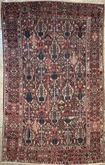 Tremendous Tribal – 1910 Antique Oriental Rug – Nomadic Carpet – 10.2 X 16 Ft