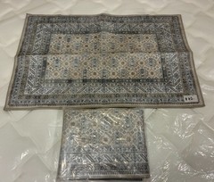 Set of two 31×20 Inches Washable Rugs