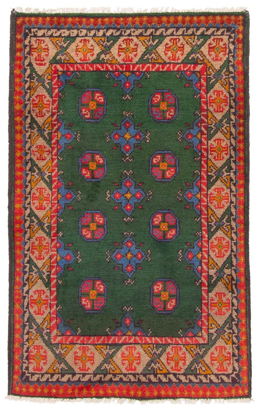 Traditional Vintage Hand-Knotted Area Rug 2'6" x 4'1" Oriental Wool Carpet gallery