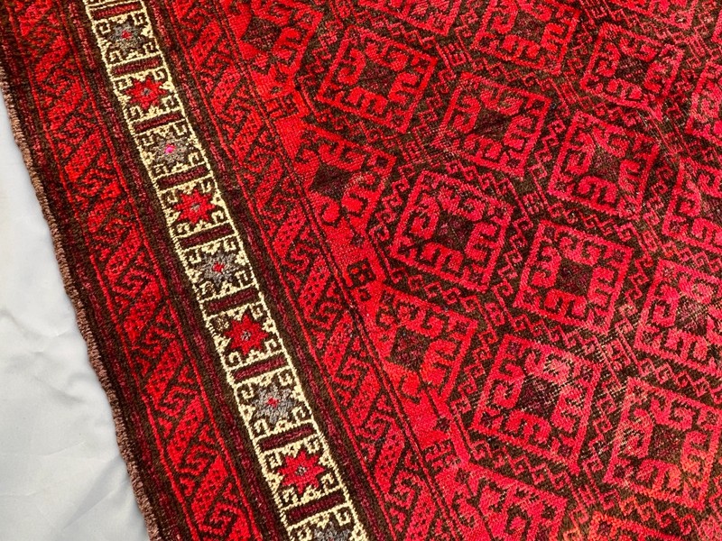 155 X 230 cm Vintage Natural Vegetable Dye Jamshiri Nomad Maldari Belouch Carpe gallery