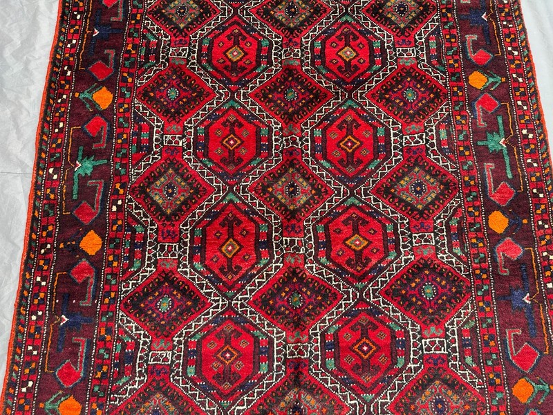 5x10 Turkish-Inspired Caucasian Style Hand-Knotted Runner Rug, Wide Hallway Rug gallery