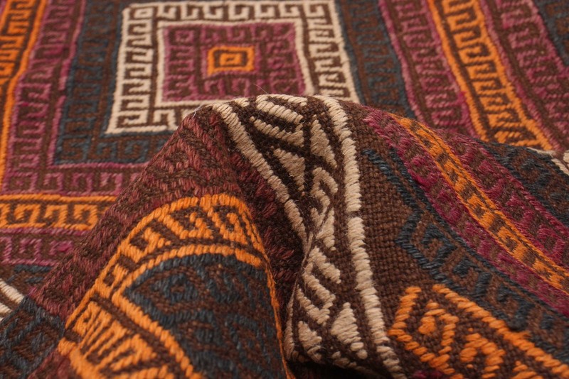Vintage Hand Woven Area Rug 4'9" x 10'2" Traditional Wool Oriental Carpet gallery