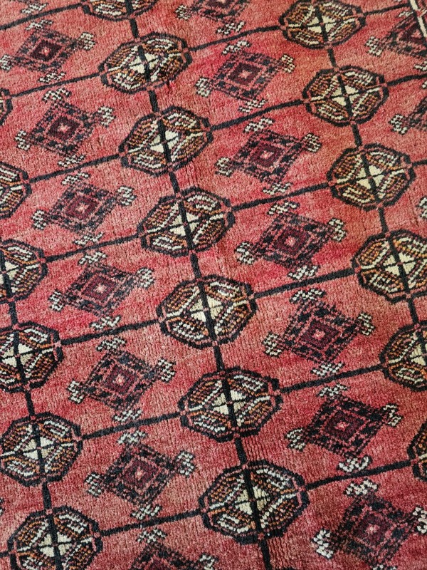 3.8 x 6.4 ANTIQUE CAUCASIAN HERIZ SERAPI VINTAGE USHAK TRIBAL KAZAK gallery