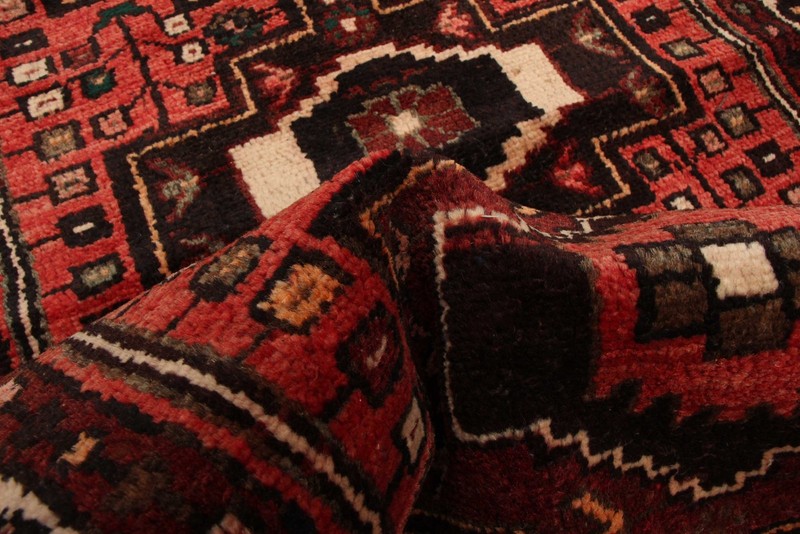 2'9" x 8'11" Vintage Hand-knotted Runner Rug Traditional Oriental Wool Carpet gallery