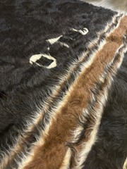 Turkish/Lebanese Siirt Blanket Rug 7×4.5