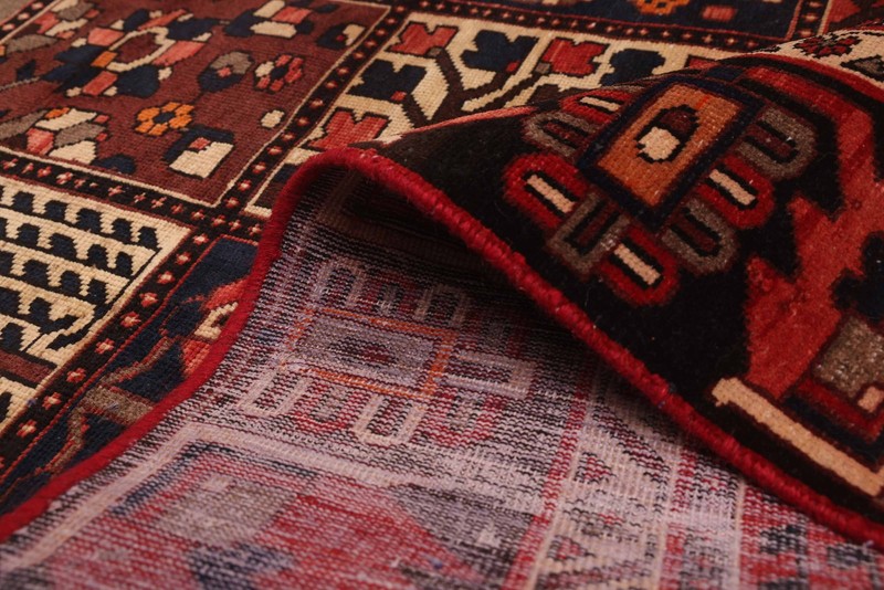Vintage 6'6" x 9'8" Traditional Hand Knotted Vegetable Dye Wool Area Rug gallery