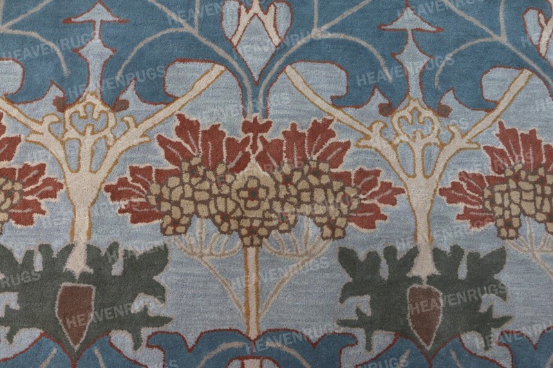 Woman Weaver New cecil natural Handmade Traditional Parsian Style Wool Area Rug gallery