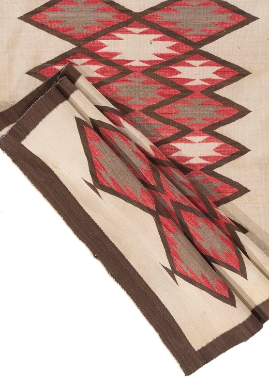 Vintage Navajo Rug 3'5 X 6'10 E21572 gallery