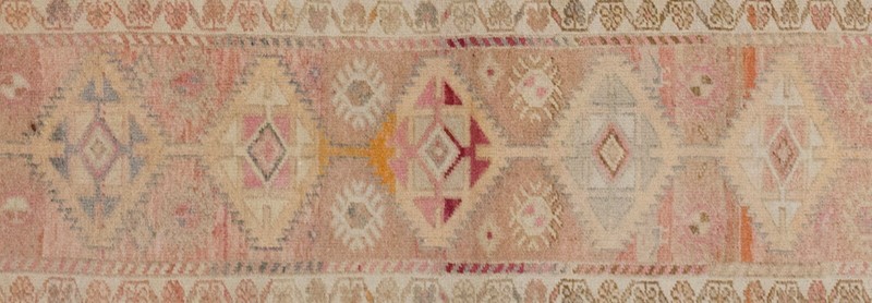 Vintage Runner,Oushak Rug,Floor Rug,2'11 X 12'2 feet Runner Rug,Turkish Runner gallery