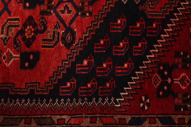 Vintage 3'10" x 6'9" Traditional Hand Knotted Vegetable Dye Wool Area Rug gallery