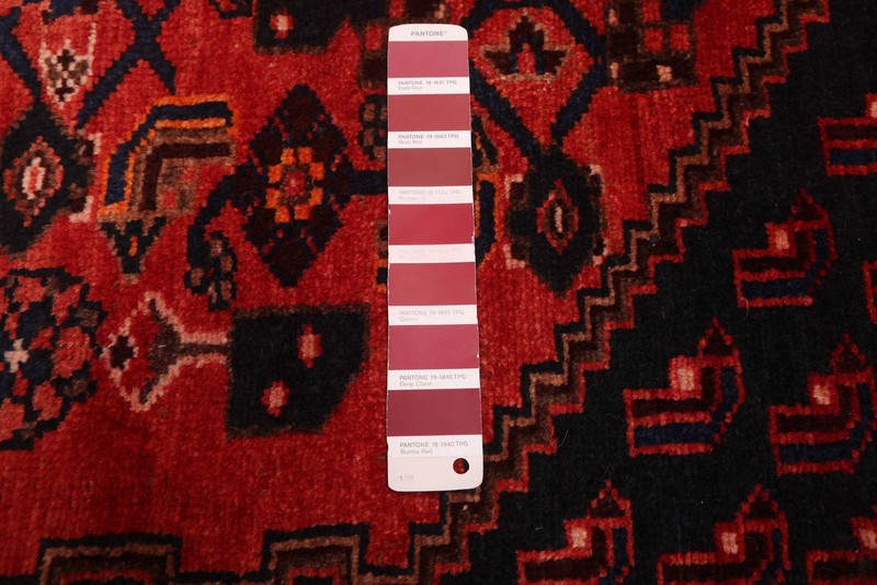Vintage 3'10" x 6'9" Traditional Hand Knotted Vegetable Dye Wool Area Rug gallery
