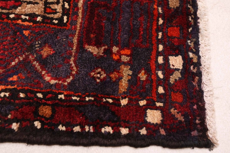 Vintage Hand-Knotted Area Rug 4'6" x 7'1" Traditional Wool Carpet gallery