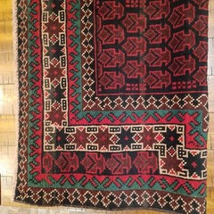 Circa 1950’s Turkish Wool Prayer Rug Wool Hand Knotted 60″ x 32.5″ BEAUTIFUL