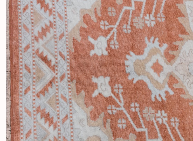 60+ Yr Turkish Kars Rug 240 x 330 cm | 7'10" x 10'10" ft Handmade Wool Carpet gallery