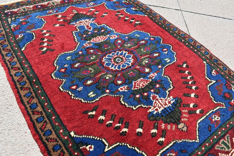 Turkish Rug 2'1'' x 3'0'' ft Vintage Rug Anatolian Cappadocia Area Small Rug gallery