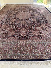 Antique Oriental Rug Taj Royal Crown Kierman Signed Nazarian 16’6”x 11’6”