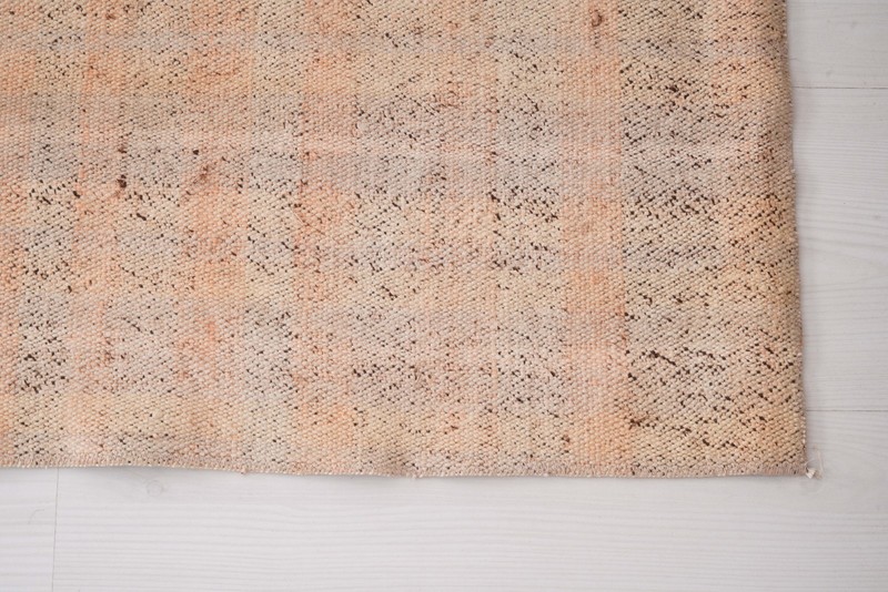 Vintage Turkish Oushak Runner Rug 3x9 Neutral Handmade Antique Wool Carpet 637 gallery