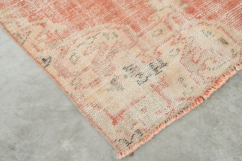 4x8 Turkish Rug Hand-Knotted Vintage Oushak Rugs Boho Decor Wool Carpet,728 gallery