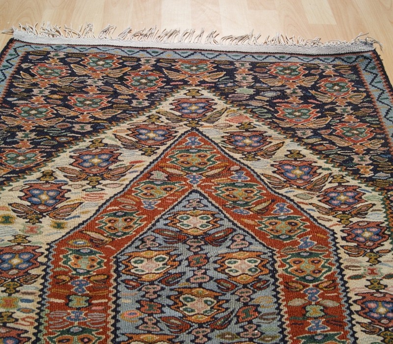 HOME DECOR KURDISH KILIM MULTI COLORED RECTANGLE WOOL 20+ KELIM RUNNERS 2X7ft gallery