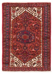 Vintage Traditional Hand-Knotted Area Rug 3’4″ x 4’8″ Oriental Wool Carpet