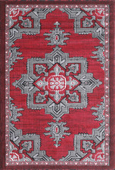 MAJESTIC RUG ( 2021 ) 3×5 02989A GREY/RED