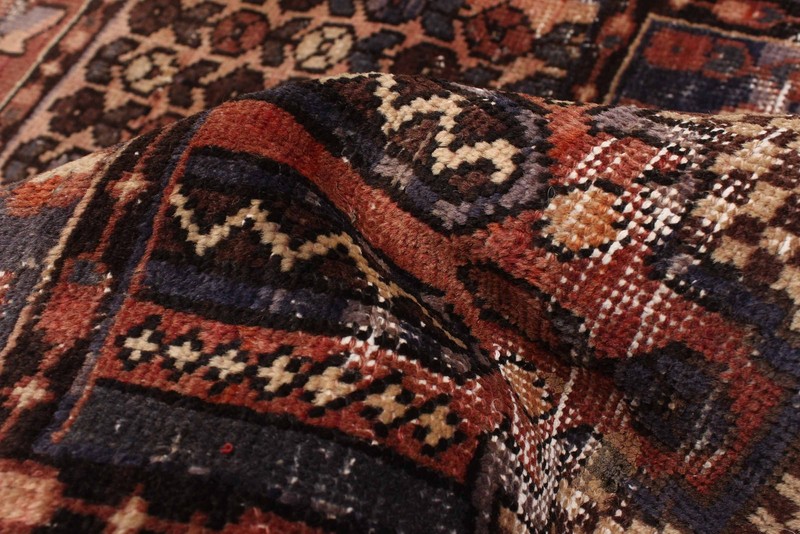 Vintage Hand-Knotted Area Rug 5'2" x 8'4" Traditional Oriental Wool Carpet gallery