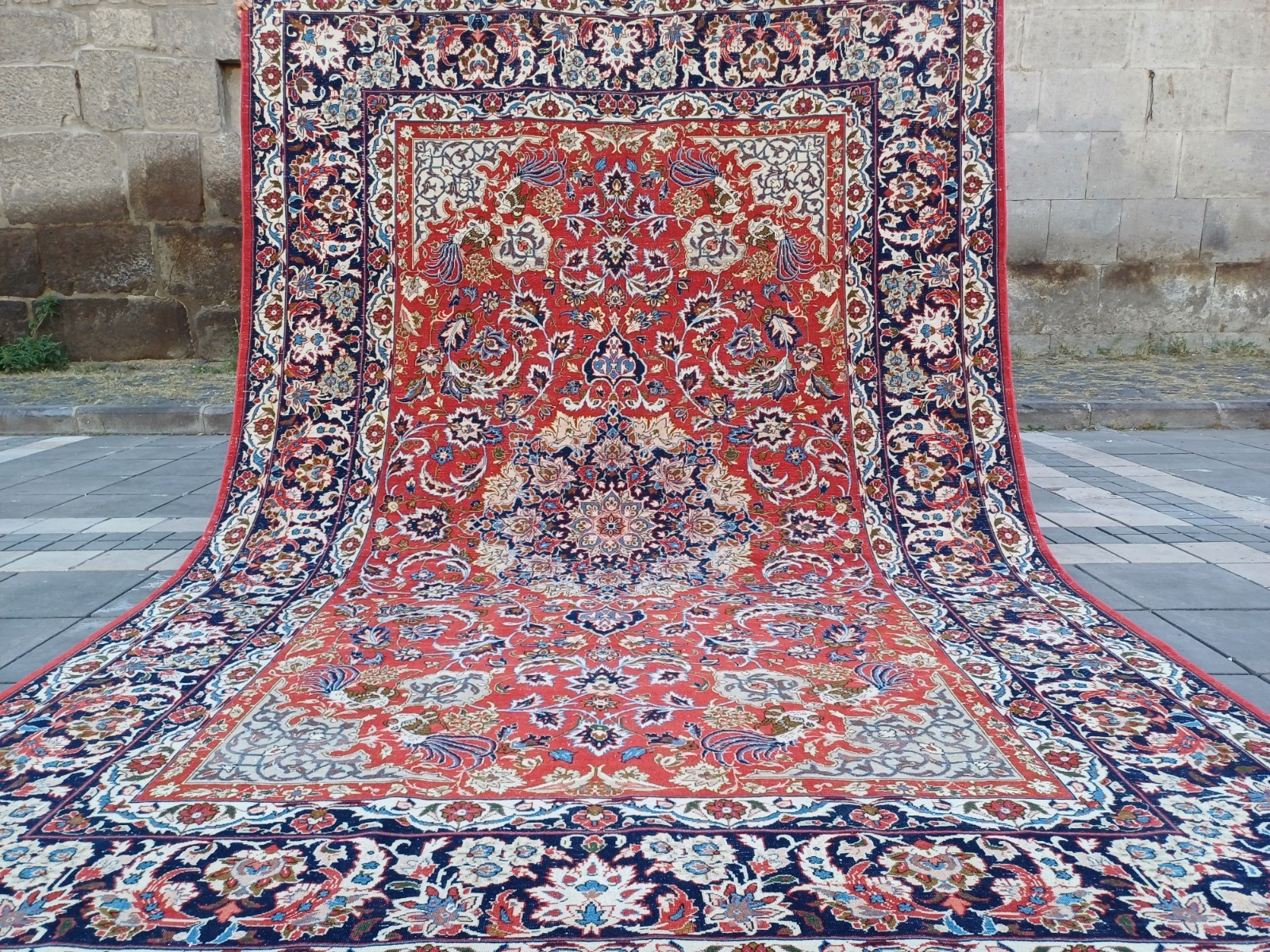 8.07 x 12.17 ft Persian Style Oversized Vintage 8x12 Area Rug , 246 x 371 cm gallery